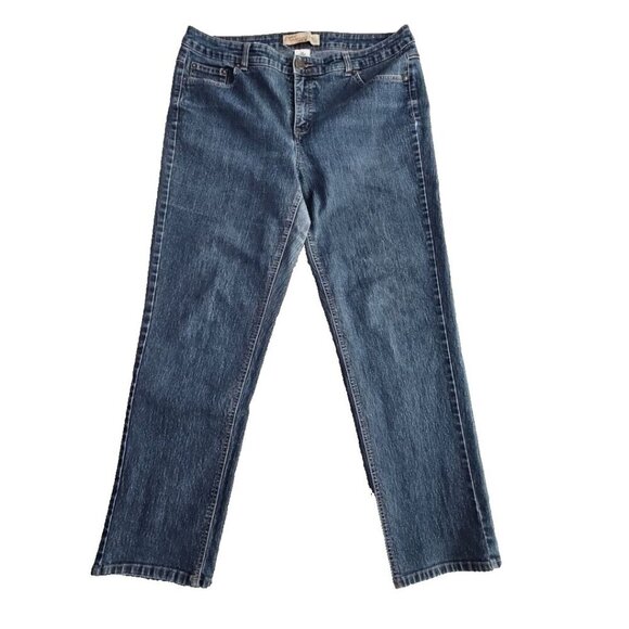 Just My Size Women's 18W (W36xL28) Blue Bootcut Stretch Jeans Style# JM3959 - Picture 1 of 16
